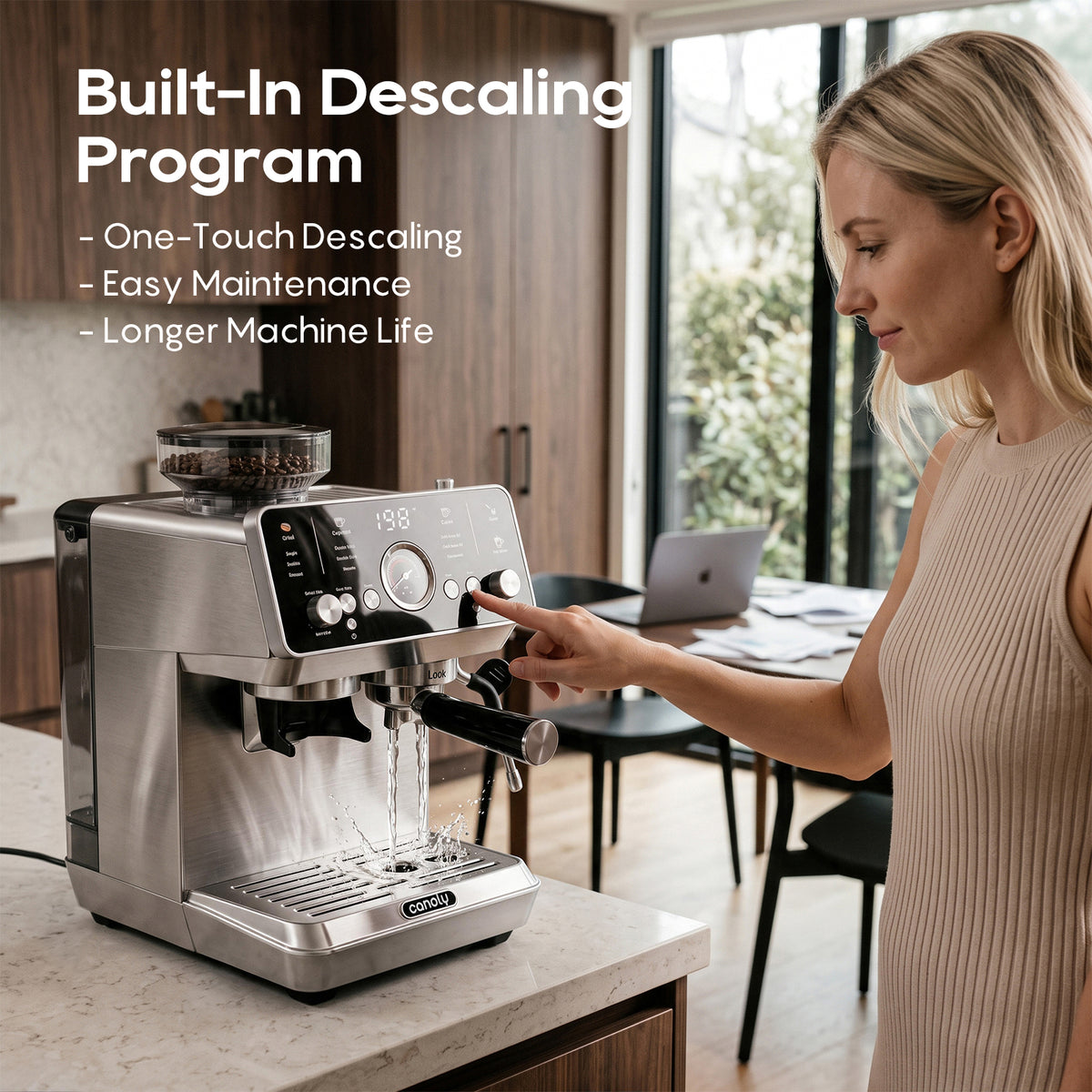 Canoly CM1623B Fast Cold Brew Espresso Machine