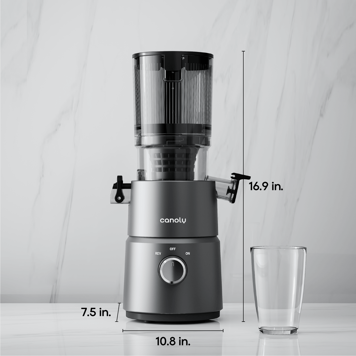 Canoly 2-in-1 Cold Press Juicer C03