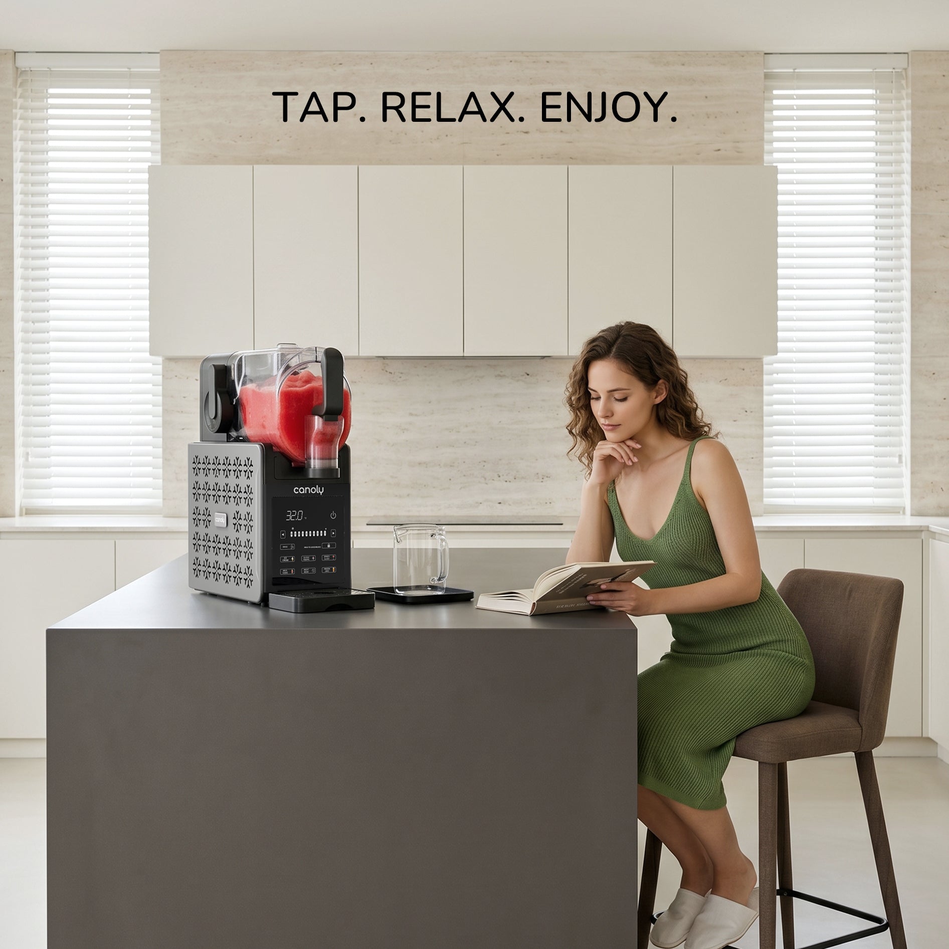 Canoly 2-in-1 Slushie Machine F01