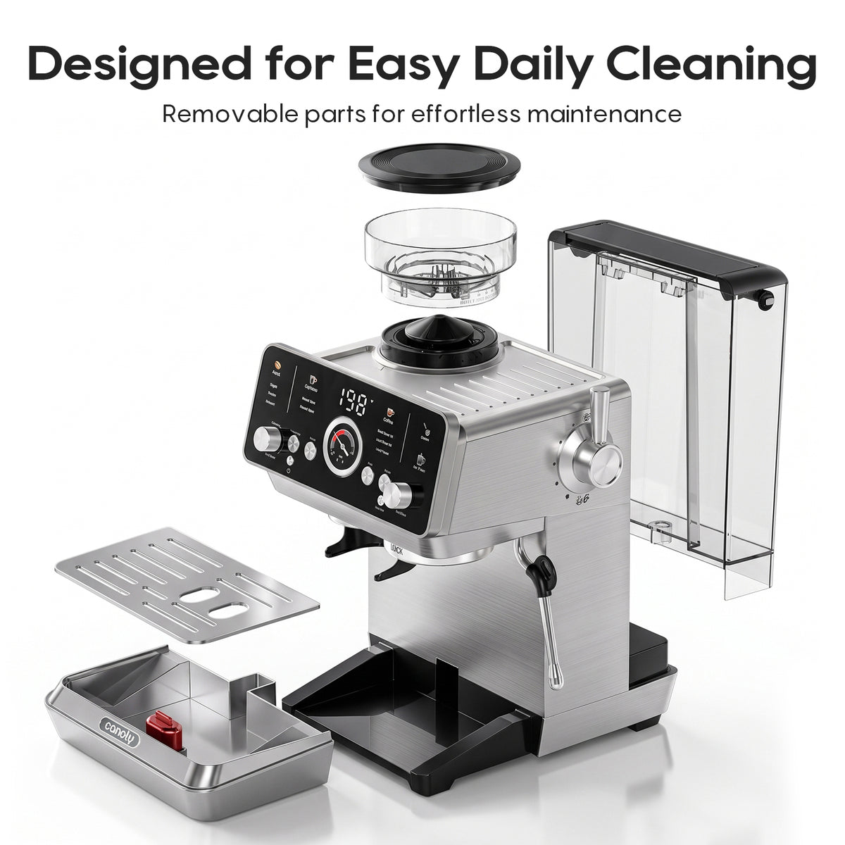 Canoly CM1623B Fast Cold Brew Espresso Machine