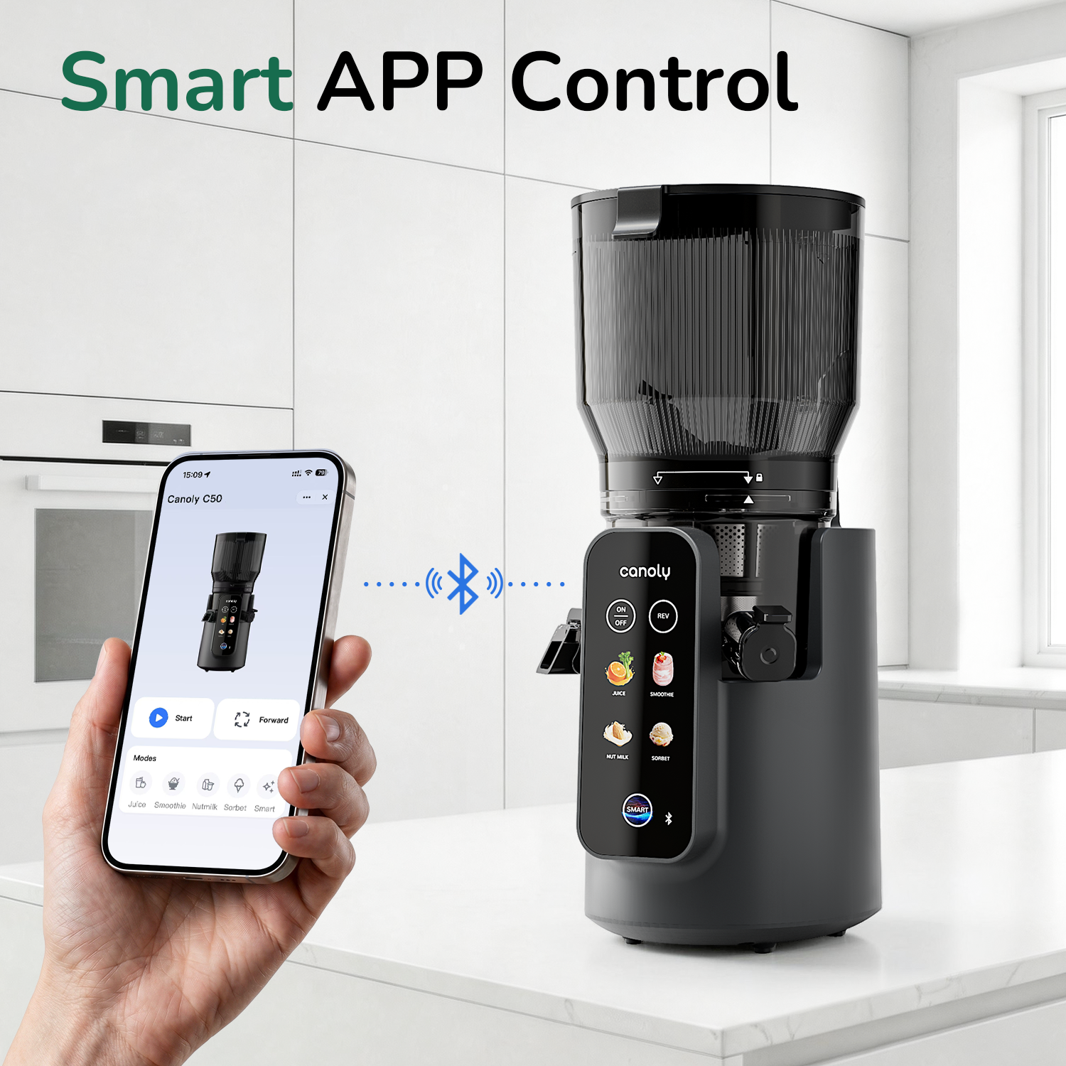 Canoly 4-in-1 Smart Cold Press Juicer C50