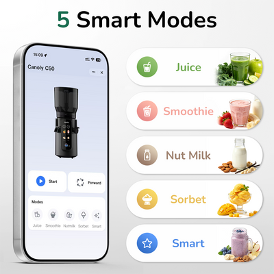 Canoly 4-in-1 Smart Cold Press Juicer C50