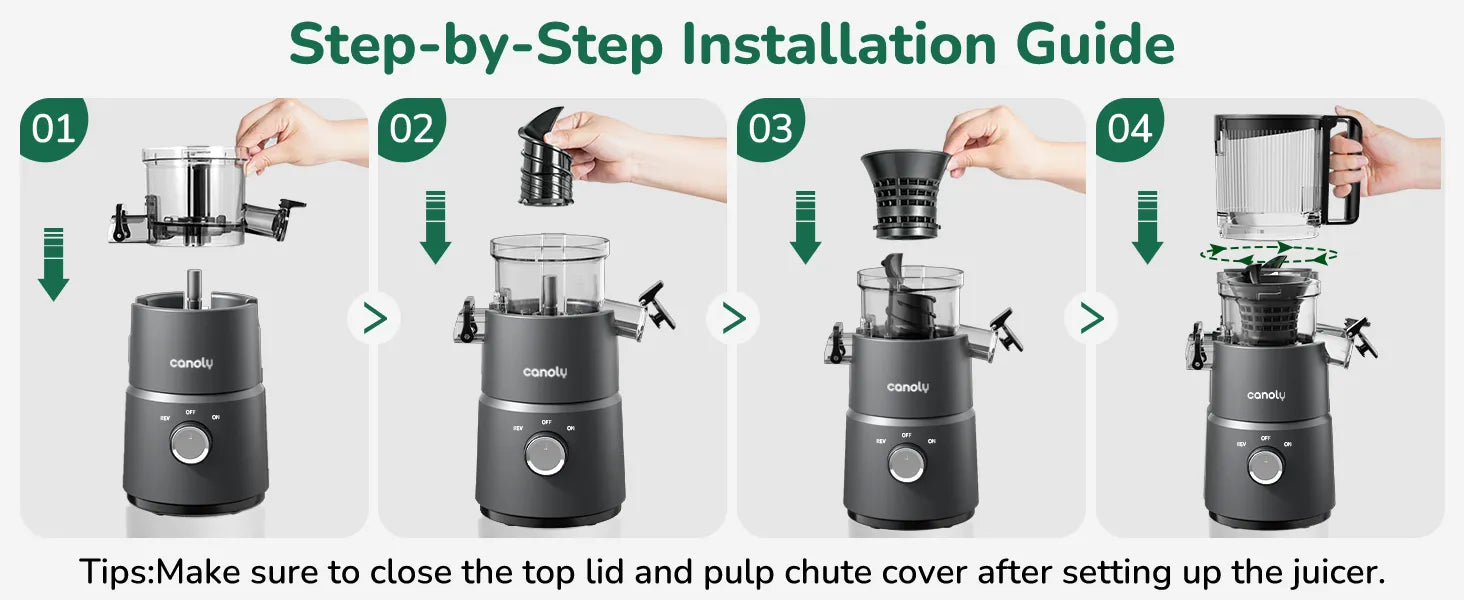 Step-by-Step cold press juicer installation guide and tips