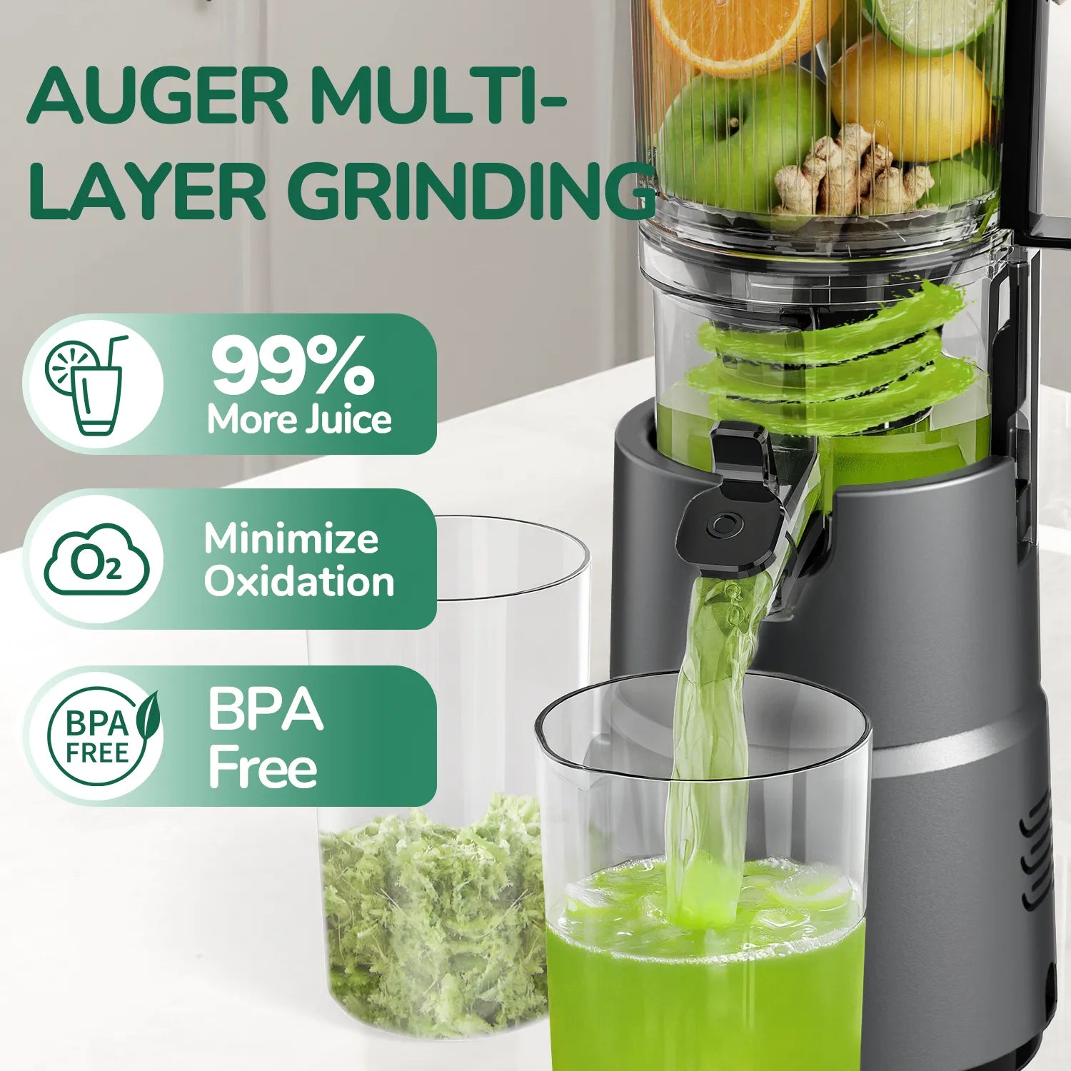 Canoly juicers, juice extractor, compact lightweight juicer