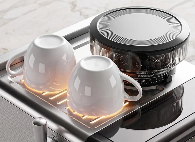 Preheat Cups for
Better Coffee