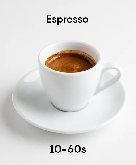 CM1623B Espresso: adjustable brew time from 10 to 60 seconds